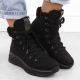 37. Waterproof insulated women's hiking boots in black Rieker 48034-00