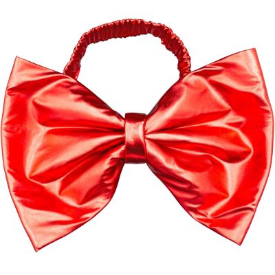 9. RED BOW FOR CHAIR 50X32CM