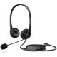 2. HP Stereo USB Headset G2 Wired Headphones with Microphone Black 428H5AA