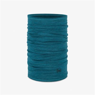6. BUFF MERINO LIGHTWEIGHT SOLID SOLID TEAL bandana