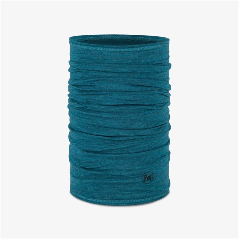 6. BUFF MERINO LIGHTWEIGHT SOLID SOLID TEAL bandana