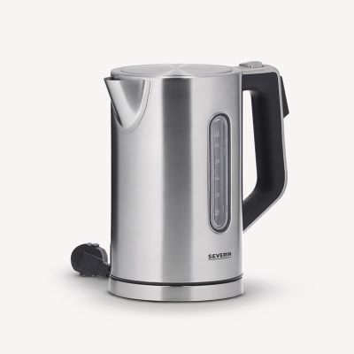Severin 3418000 Electric Kettle 1.7 l 3000 W Black, Stainless Steel