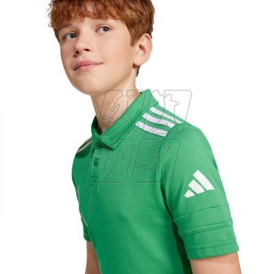 6. Adidas Squadra 25 Polo Jr JY3410