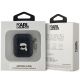 3. Karl Lagerfeld Monogram Karl Head case for AirPods 1 / 2 - black