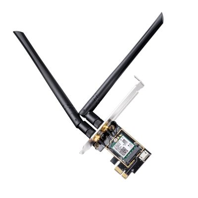 4. CUDY WE3000 AX5400 Wi-Fi 6 + BT 5.2 Intel AX210 PCIe Network Card
