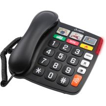 Olympia 4500 Analog Phone Black, White