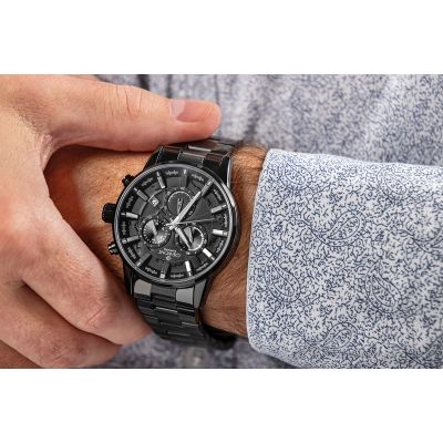 3. Men's Watch Giewont Chronograph Sapphire Black GW4580-B1