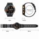 30. GRAVITY GPS GT24-1 Men's Smartwatch Black Silicone Strap + Navy Blue Silicone Strap