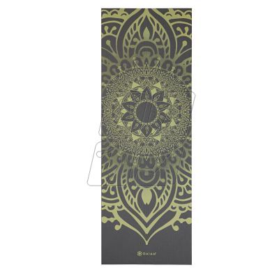 6. Gaiam Cool Matcha Sundial Layers 5mm 65735 yoga mat