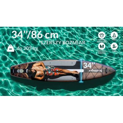 3. SUP SKATINGER Waverider 380x86x16 Touring board