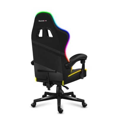13. Huzaro Force 4.4 RGB Black Gaming Chair