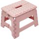 7. ANTI-SLIP FOLDING STOOL PINK