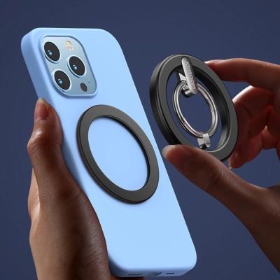 20. Joyroom kit multifunctional magnetic car holder ring phone support black (JR-ZS294)