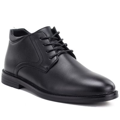 Men's comfortable black ankle boots McKeylor 85228