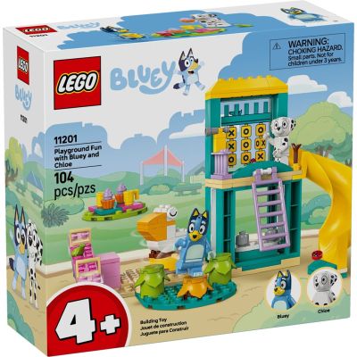 LEGO Bluey 11201 Blue and Łatko at the Playground