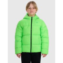 Boy's down jacket with synthetic filling 4F 4FJRAW25TDJAM0809-45N