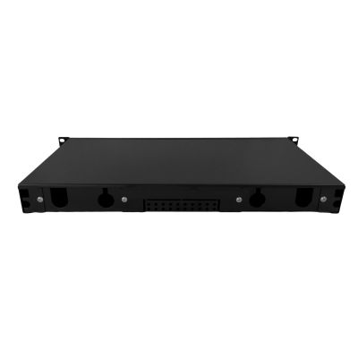 6. Alantec Fiber optic distribution box 24xSC simplex / 24xLC duplex 19" 1U with front panel and mounting accessories (glands, cable ties), extendable (FOP-1U-24SCS-C)