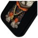 4. Nimmy Glasses Cool Dog Case for iPhone 16 Pro - Black