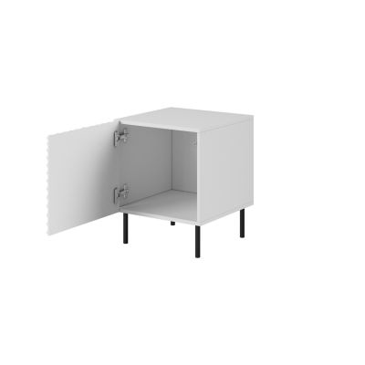 2. HOLE bedside table 2 pcs. 44x40.5xH53.5 white matt