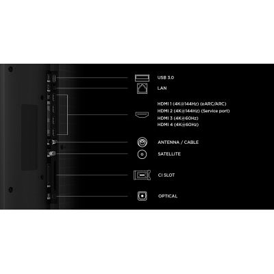 6. TCL RM7L 65RM7L TV 165.1 cm (65") 4K Ultra HD Smart TV Wi-Fi Black 2000 cd/m2