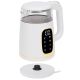 7. Adler AD 1305WG electric kettle 1.7 l 2200 W Transparent, Gold, White