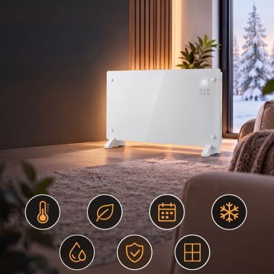 9. Extralink Smart Glass Heater 2000W | White