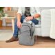 6. TRUST Avana 16" Laptop Backpack Gray