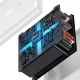 11. Baseus Cube Pro 65W GaN charger 2x USB-C USB-A - white