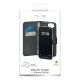 10. Puro Booklet Case with Flip and Wallet for iPhone 16e/17e - Black