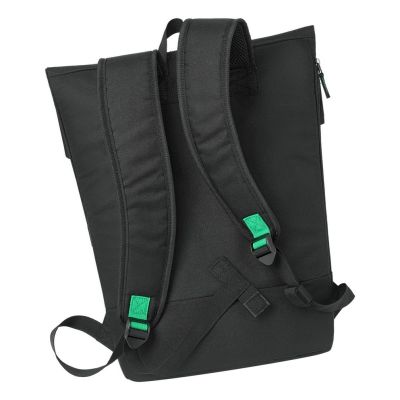 10. Rivacase Gremio City Backpack Black Polyester, Recycled Polyethylene Terephthalate (rPET)