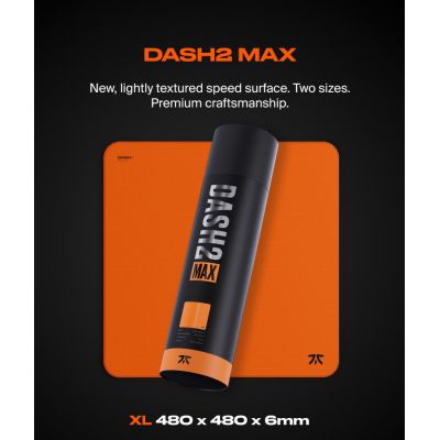 5. Fnatic DASH2 MAX Gaming Mousepad Orange