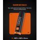 5. Fnatic DASH2 MAX Gaming Mousepad Orange