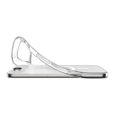 6. Spigen Liquid Crystal MagSafe Case for iPhone 17 Air - Clear and White