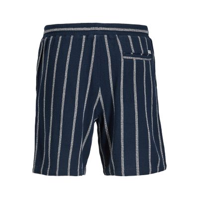 8. Jack&Jones men's striped shorts JPSTJAIDEN COBA STRIPE JOG SHORTS REG SN 12274413 SKY CAPTAIN/STRIPES