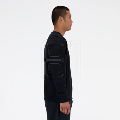 6. New Balance Athletics Premium Logo M MT41547BK sweatshirt
