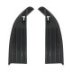 4. Hamax parts skids pair Sno Zebra Steering Skis HAM807433