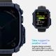 8. Spigen Rugged Armor Case for Apple Watch 10 46mm - Navy Blue