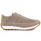 2. Women's leather suede shoes, light brown, Sergio Leone SP001