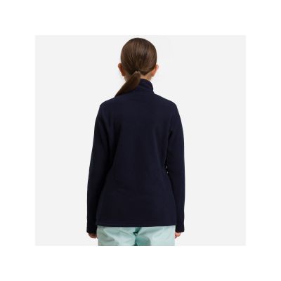 4. ROSSIGNOL Girl 1/2 Zip Fleece Sweatshirt Navy Blue