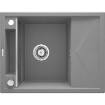 Magnetic granite sink, 1-bowl, with drainer, ZRM S11A 5908212095010