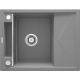 Magnetic granite sink, 1-bowl, with drainer, ZRM S11A 5908212095010