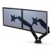 2. FELLOWES 8042501 desk mount for 2 monitors up to 32" Platinum