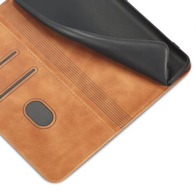 7. Magnet Fancy Case for Samsung Galaxy S23+ flip cover wallet stand brown