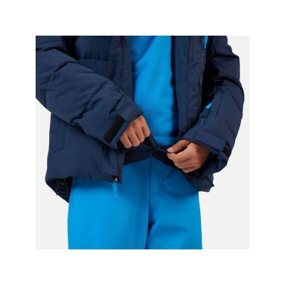3. ROSSIGNOL Boy Siz Quilted Jkt Children's Ski Jacket Navy Blue