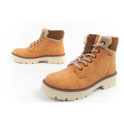 17. O'neill winter boots women's hiking boots ankle boots insulated fashionable brown