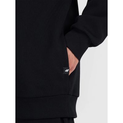 4. Men's sweatshirt with hood, open, 4F 4FRSS25TSWSM2111-20S