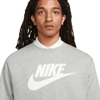 3. Nike Sportswear Club Fleece DQ4912-063 Grey L