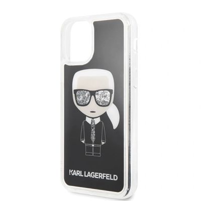3. Karl Lagerfeld Iconic Glitter iPhone 11 Pro Case - Black