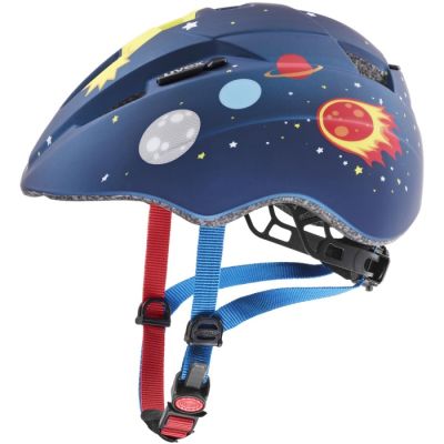 6. Uvex kid 2 cc dk.blue rocket children's bike helmet m.46-52 cm
