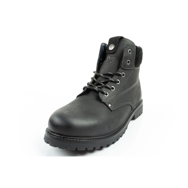 2. Wrangler Arch men's shoes Chelsea boots elegant ankle boots natural leather black